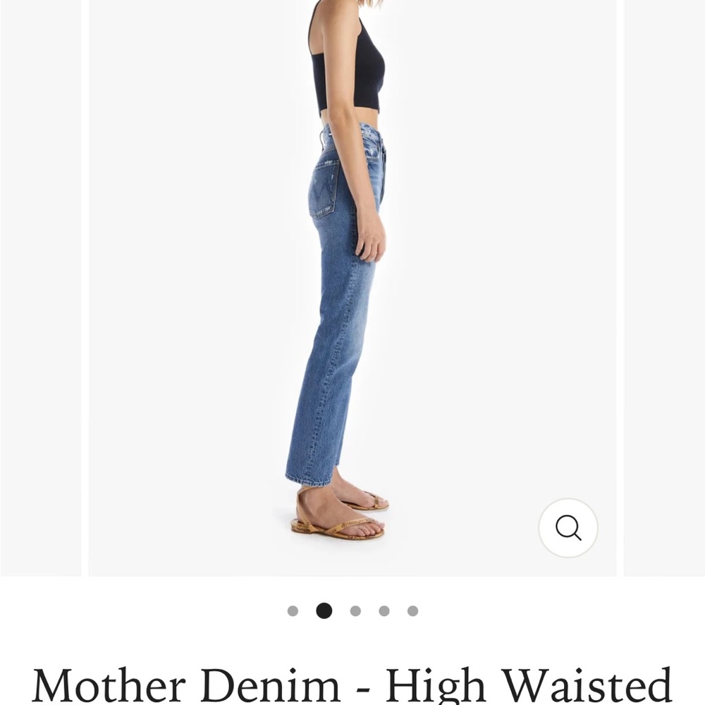 MOTHER - Hike Hover High Rise Jeans